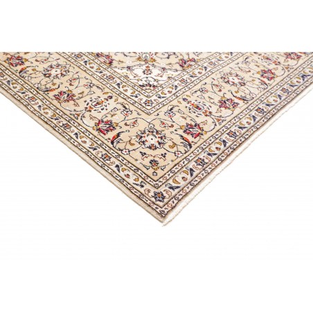 Tappeto Kashan Persia bianco verde 197x300