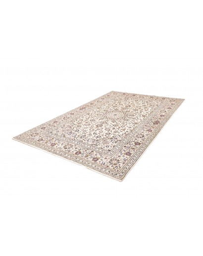 Tappeto Kashan Persia bianco grigio 200x300