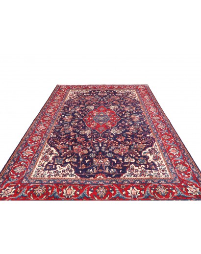 Tappeto Sarough Persia azzurro giallo 215x324