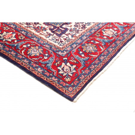 Tappeto Sarough Persia azzurro giallo 215x324