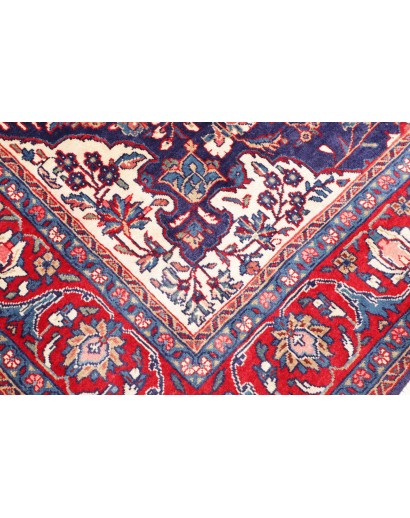 Tappeto Sarough Persia azzurro giallo 215x324