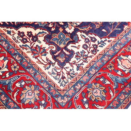 Tappeto Sarough Persia azzurro giallo 215x324
