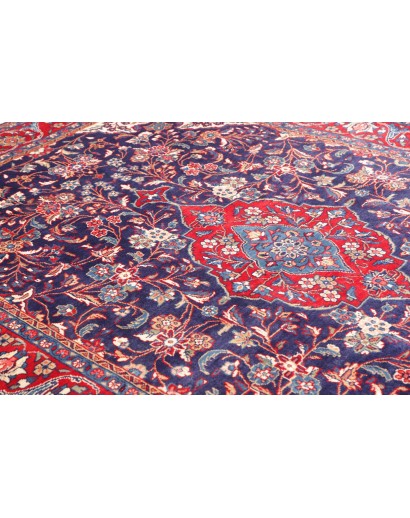 Tappeto Sarough Persia azzurro giallo 215x324