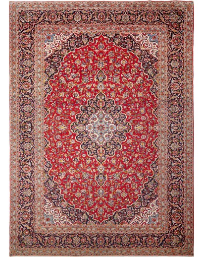 Tappeto Ardakan Persia marrone blu 306x427