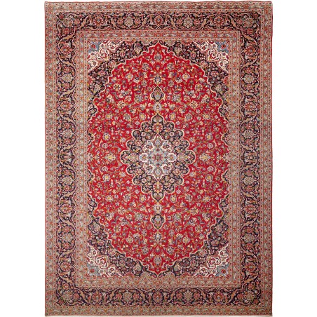Tappeto Ardakan Persia marrone blu 306x427