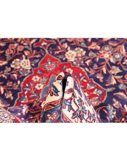 Tappeto Sarough Persia azzurro giallo 215x324