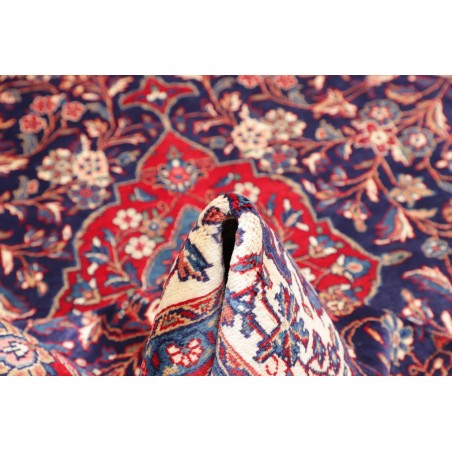 Tappeto Sarough Persia azzurro giallo 215x324