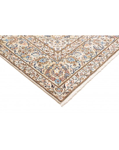 Tappeto Kashan Persia bianco marrone 200x300