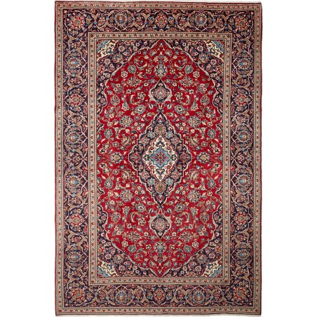 Tappeto Ardakan Persia marrone bianco 200x303