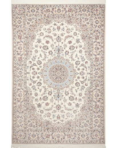 Tappeto Nain 9La Persia bianco grigio 202x302