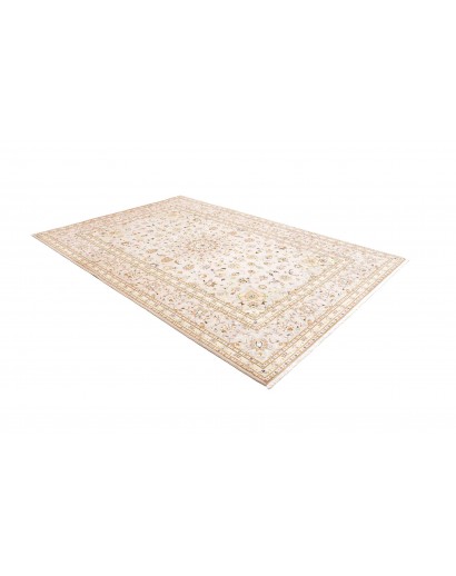 Tappeto Kashan Persia bianco azzurro 202x292