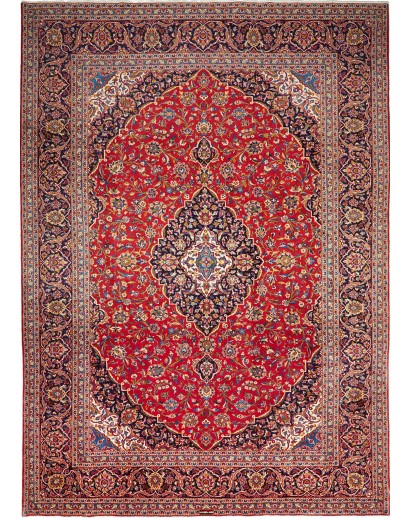 Tappeto Ardakan Persia marrone grigio 255x358