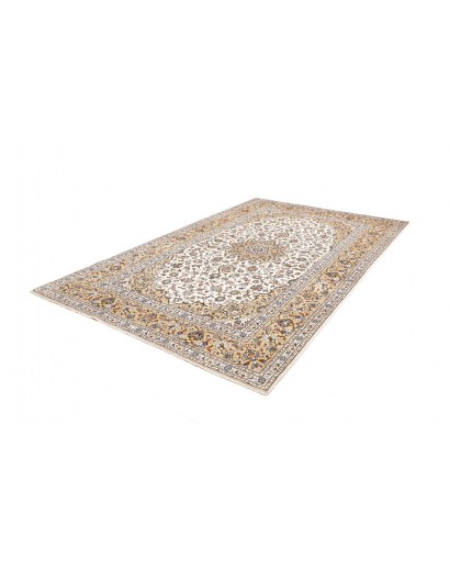 Tappeto Kashan Persia bianco grigio 203x317