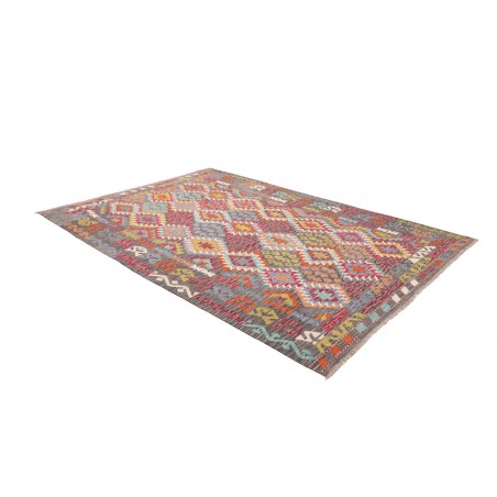 Tappeto Kilim Afghanistan bianco 200x295