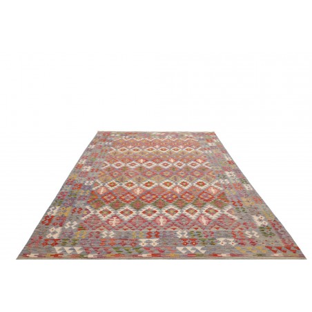 Tappeto Kilim Afghanistan marrone 204x292