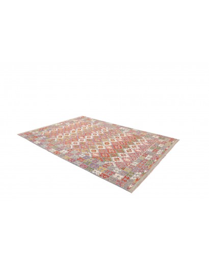 Tappeto Kilim Afghanistan marrone 204x292