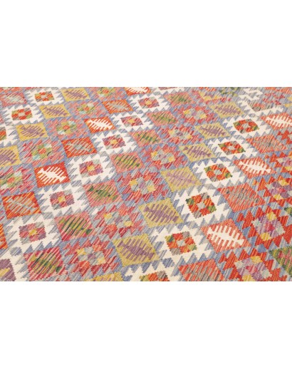 Tappeto Kilim Afghanistan marrone 204x292