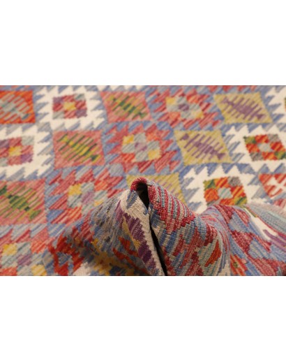 Tappeto Kilim Afghanistan marrone 204x292