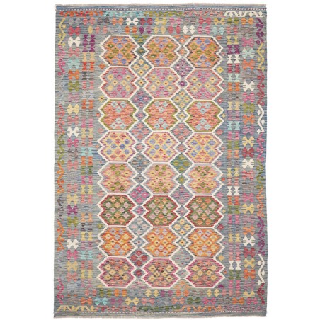 Tappeto Kilim Afghanistan marrone 204x301