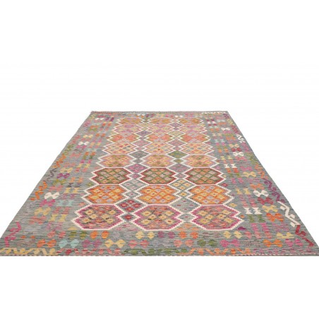 Tappeto Kilim Afghanistan marrone 204x301