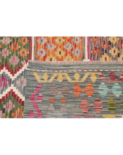 Tappeto Kilim Afghanistan marrone 204x301