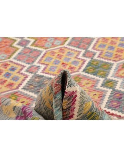 Tappeto Kilim Afghanistan marrone 204x301