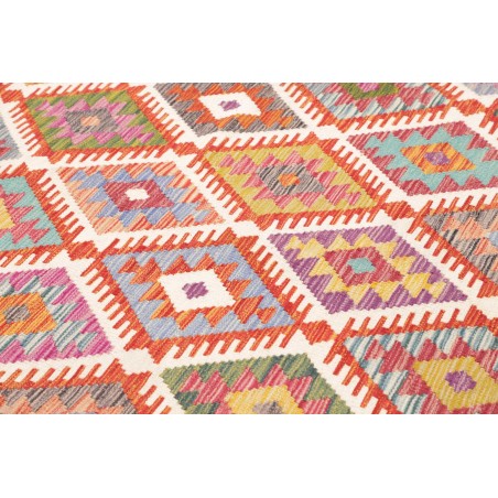 Tappeto Kilim Afghanistan beige marrone 204x300