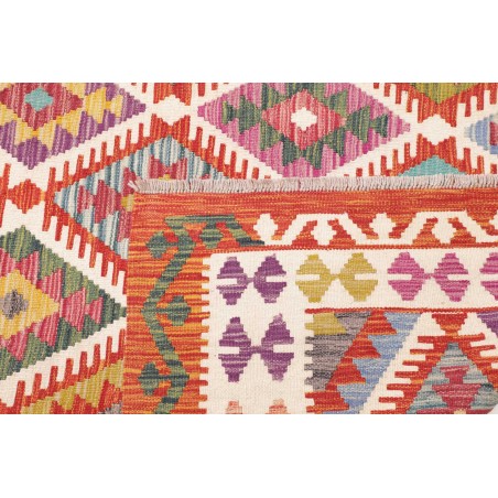 Tappeto Kilim Afghanistan beige marrone 204x300