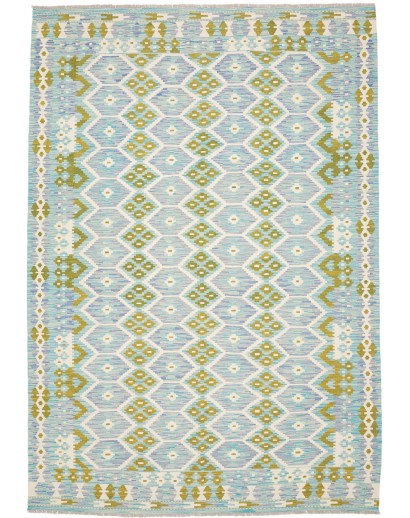 Tappeto Kilim Afghanistan bianco 205x296