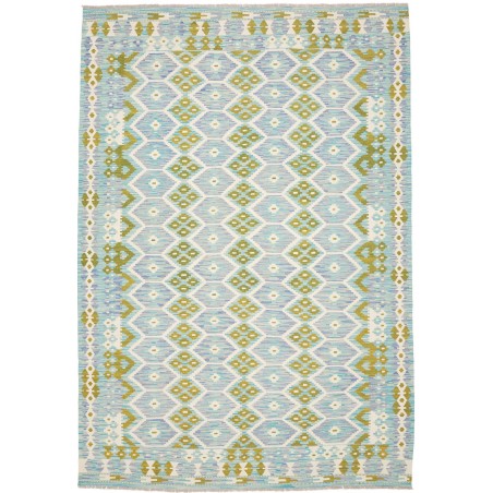 Tappeto Kilim Afghanistan bianco 205x296