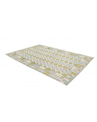 Tappeto Kilim Afghanistan bianco 205x296