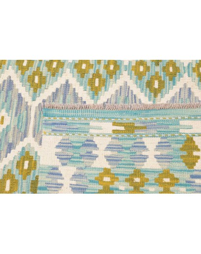 Tappeto Kilim Afghanistan bianco 205x296