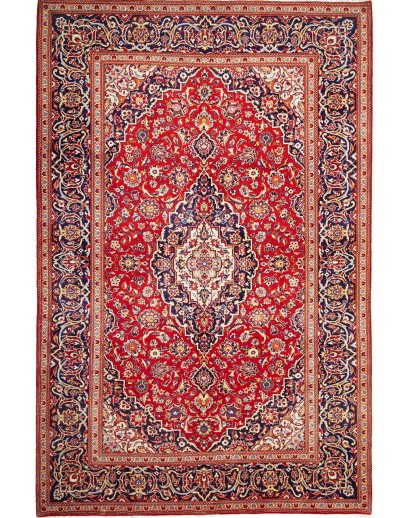 Tappeto Ardakan Persia marrone giallo 202x310