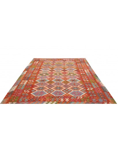Tappeto Kilim Afghanistan marrone 207x300