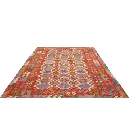 Tappeto Kilim Afghanistan marrone 207x300