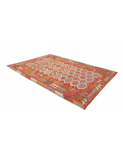 Tappeto Kilim Afghanistan marrone 207x300