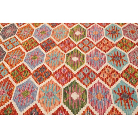 Tappeto Kilim Afghanistan marrone 207x300