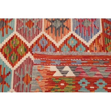 Tappeto Kilim Afghanistan marrone 207x300
