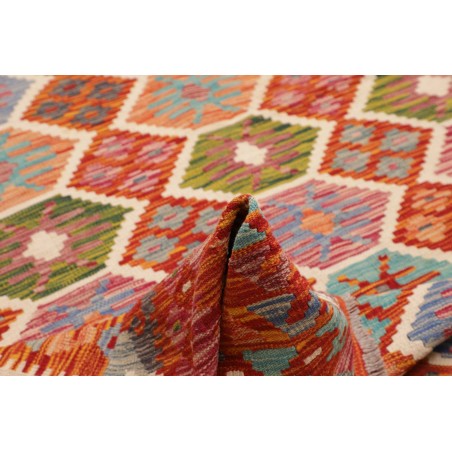 Tappeto Kilim Afghanistan marrone 207x300