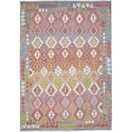 Tappeto Kilim Afghanistan marrone 208x294
