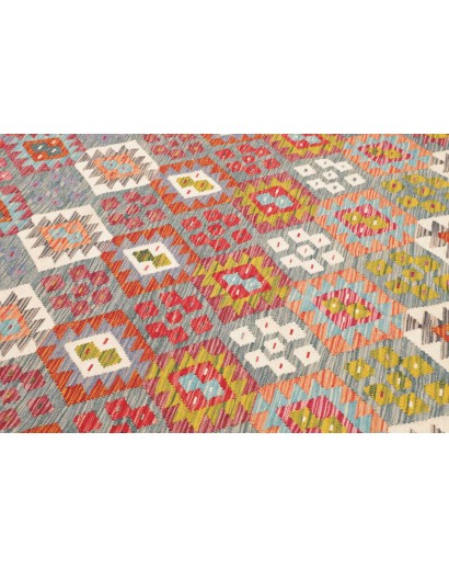 Tappeto Kilim Afghanistan marrone 208x294