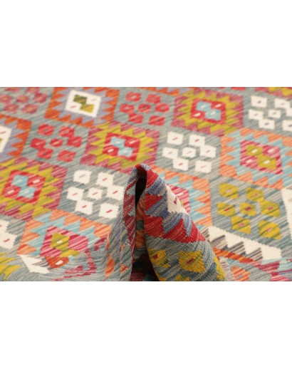 Tappeto Kilim Afghanistan marrone 208x294