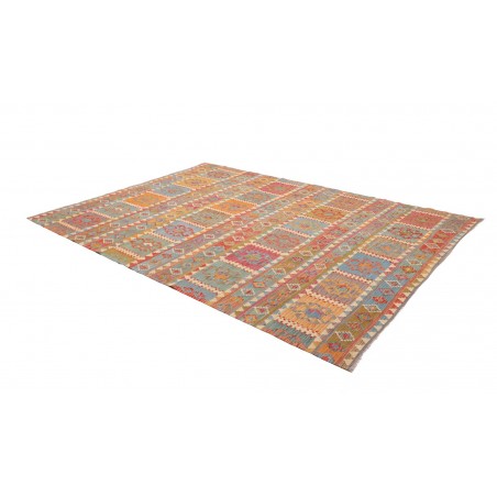 Tappeto Kilim Afghanistan marrone 211x294
