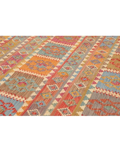 Tappeto Kilim Afghanistan marrone 211x294