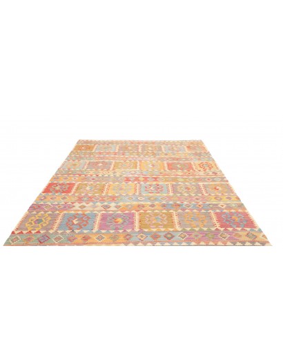 Tappeto Kilim Afghanistan marrone 203x282
