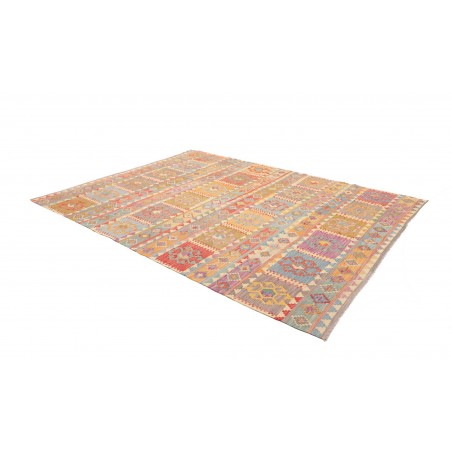 Tappeto Kilim Afghanistan marrone 203x282