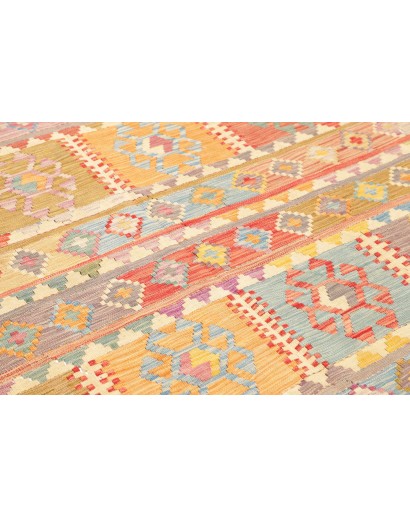 Tappeto Kilim Afghanistan marrone 203x282