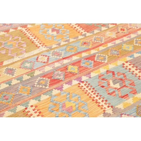 Tappeto Kilim Afghanistan marrone 203x282