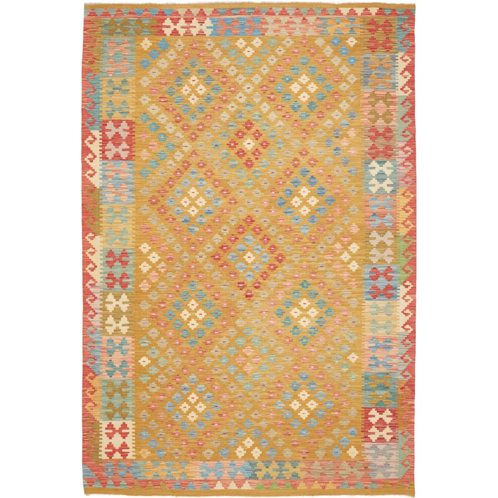Tappeto Kilim Afghanistan marrone 199x299