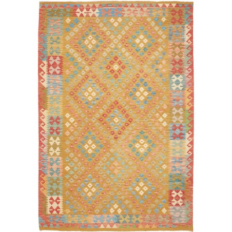 Tappeto Kilim Afghanistan marrone 199x299